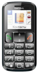 Телефон для пенсионеров teXet TM-B114