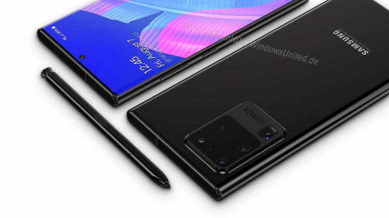 Самые ожидаемые новинки конца 2020 Samsung Galaxy Note 20