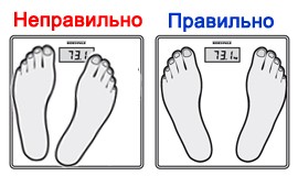 Как взвешиваться на умных весах