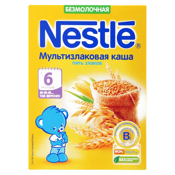 «Пять злаков» от Nestle