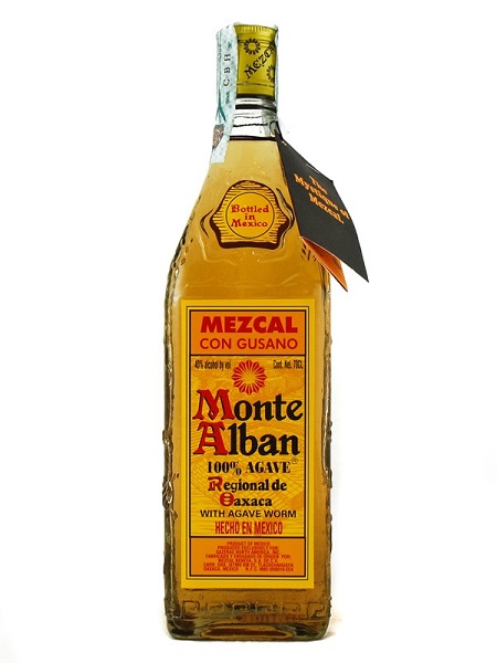 "Monte Alban" with agave worm