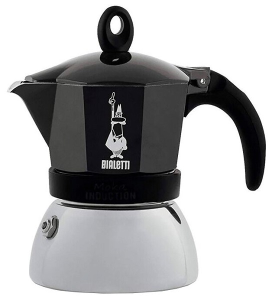 Bialetti Moka Induction (3 чашки), черный