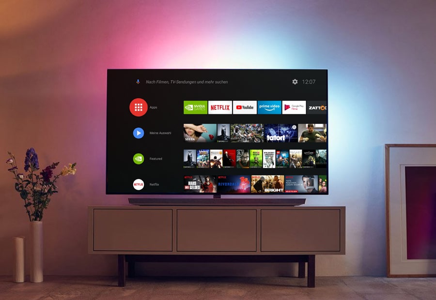 Какой телевизор на андроиде лучше. Philips Android TV. Philips Android Smart TV. Philips Smart TV Playstore. Платформа Smart TV: Android TV a75lu6500.