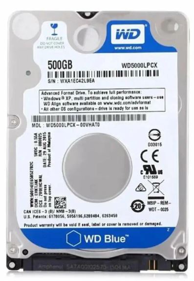 Western Digital 500 ГБ WD5000BEVT