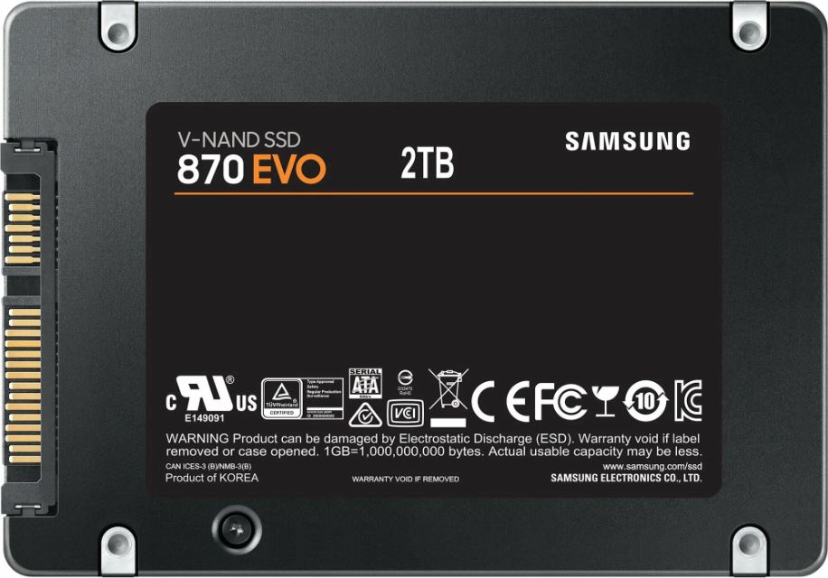 Samsung 870 EVO 500 ГБ SATA MZ-77E500BW